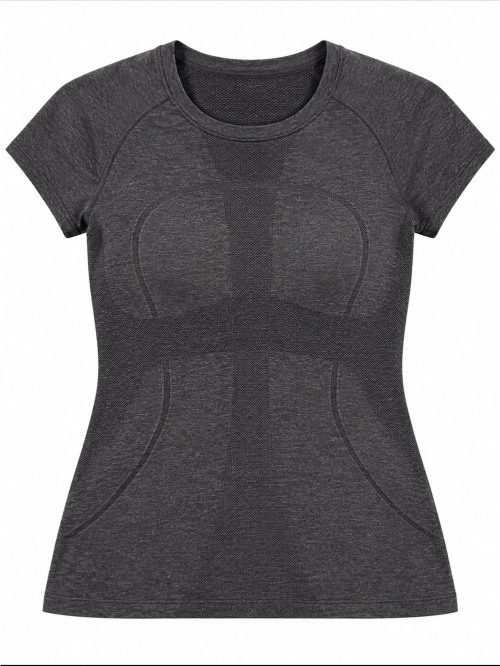lululemon athletica Women's Short-Sleeve Seamless Tee - Charcoal